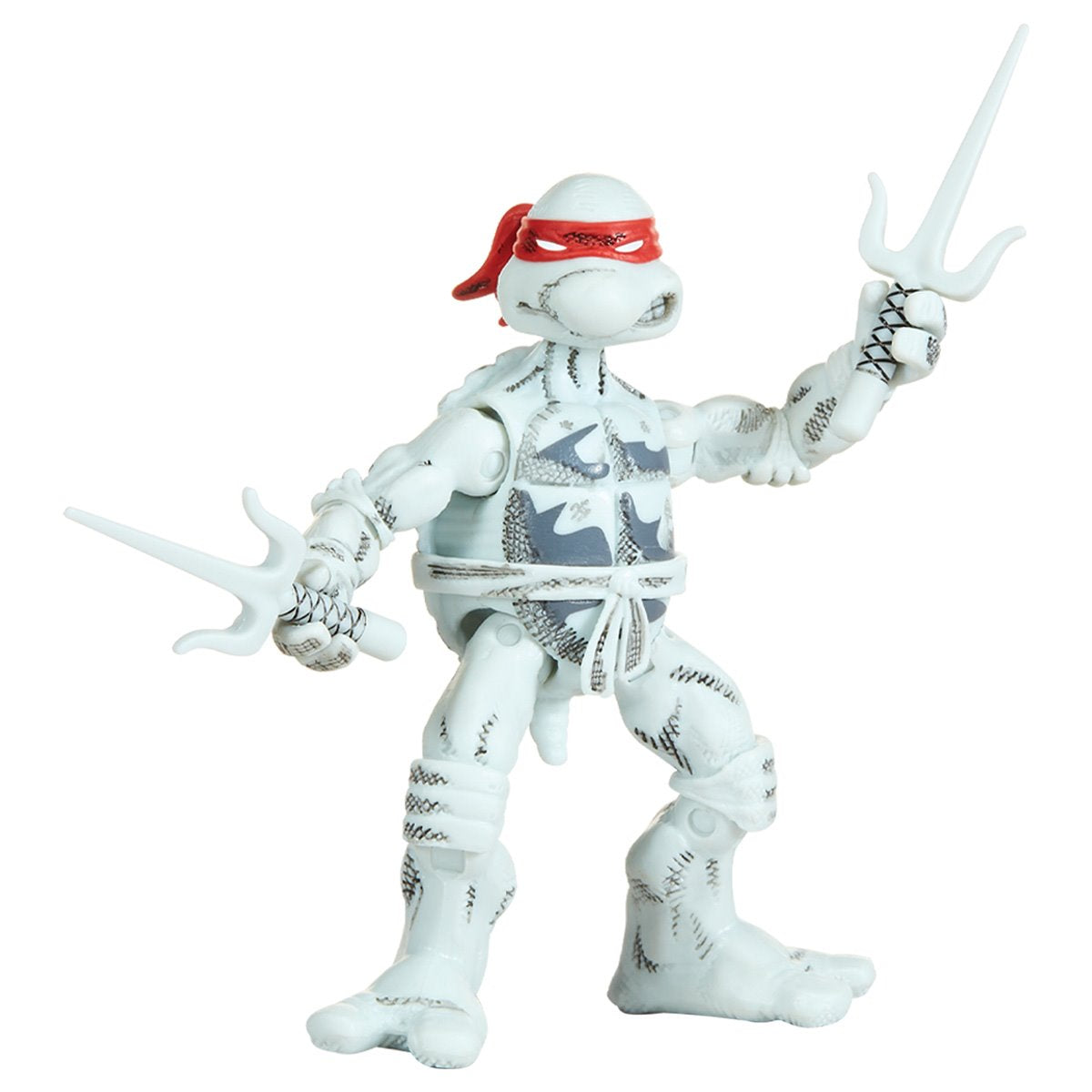 Teenage Mutant Ninja Turtles Classic Comic Book Series Black and White Turtles Action Figure 4-Pack PL80985 US-Import