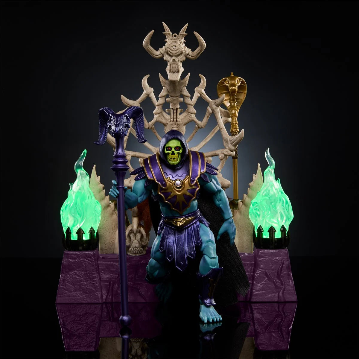 Masters of the Universe Masterverse Skeletor and Havoc Throne Action Figure Set - Fan Channel Exclusive HXX63 US-Import