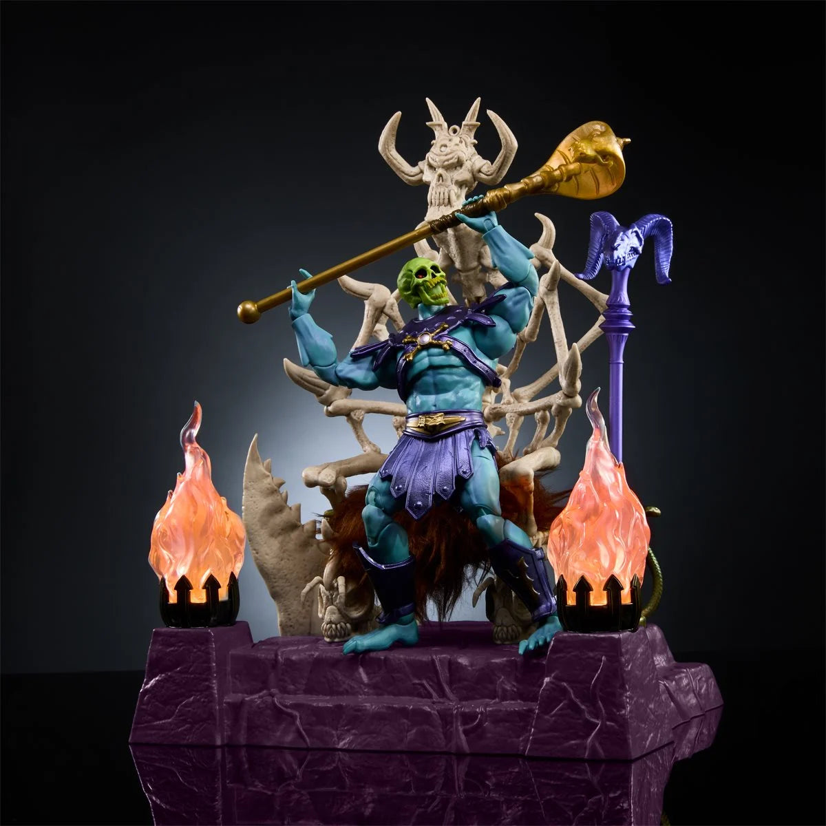 Masters of the Universe Masterverse Skeletor and Havoc Throne Action Figure Set - Fan Channel Exclusive HXX63 US-Import