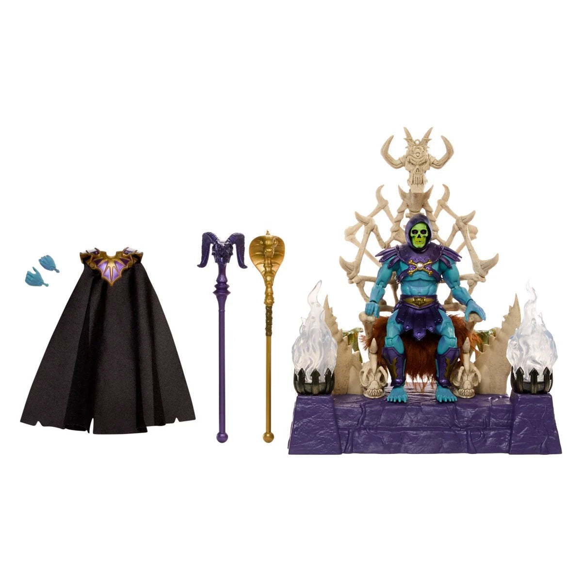 Masters of the Universe Masterverse Skeletor and Havoc Throne Action Figure Set - Fan Channel Exclusive HXX63 US-Import