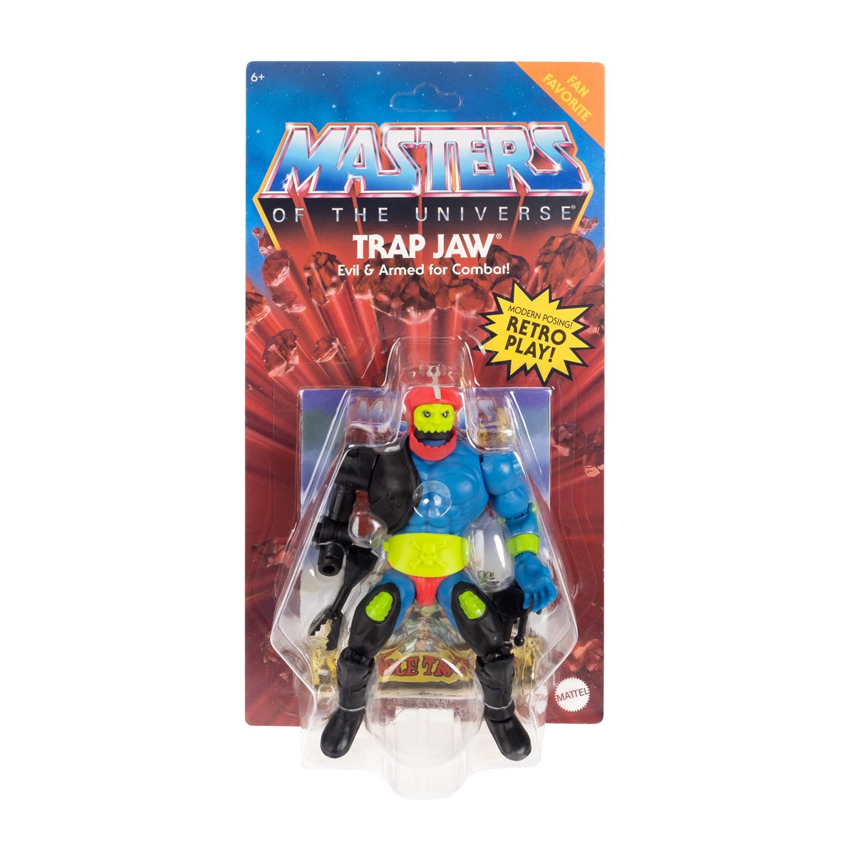 Trap Jaw  Masters of the Universe Origins Core Wave 20 Action Figure HYD41 US-IMPORT