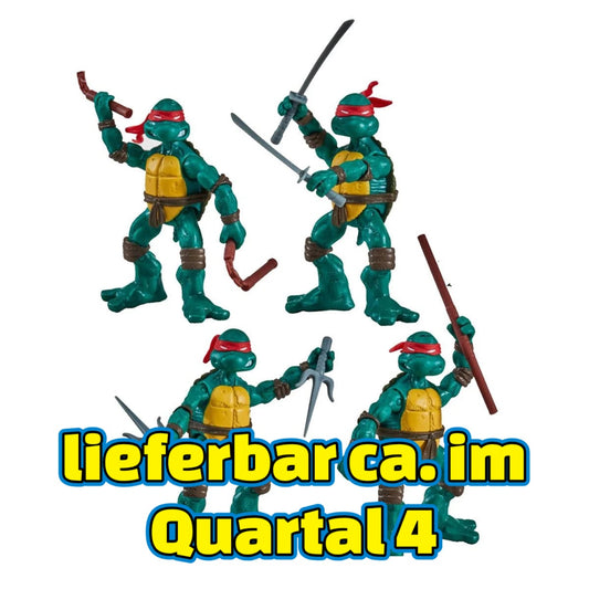 Teenage Mutant Ninja Turtles Classic Colour Comic Book Series Turtles Action Figure 4-Pack PL80992 US-Import