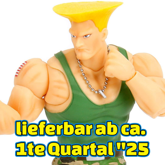 Ultra Street Fighter II Guile 6-Inch Scale Action Figure JD34689 US-IMPORT