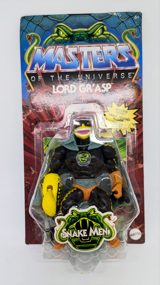 B-WARE2 Lord Gr'asp Masters of the Universe Origins Core Snakemen HYD30