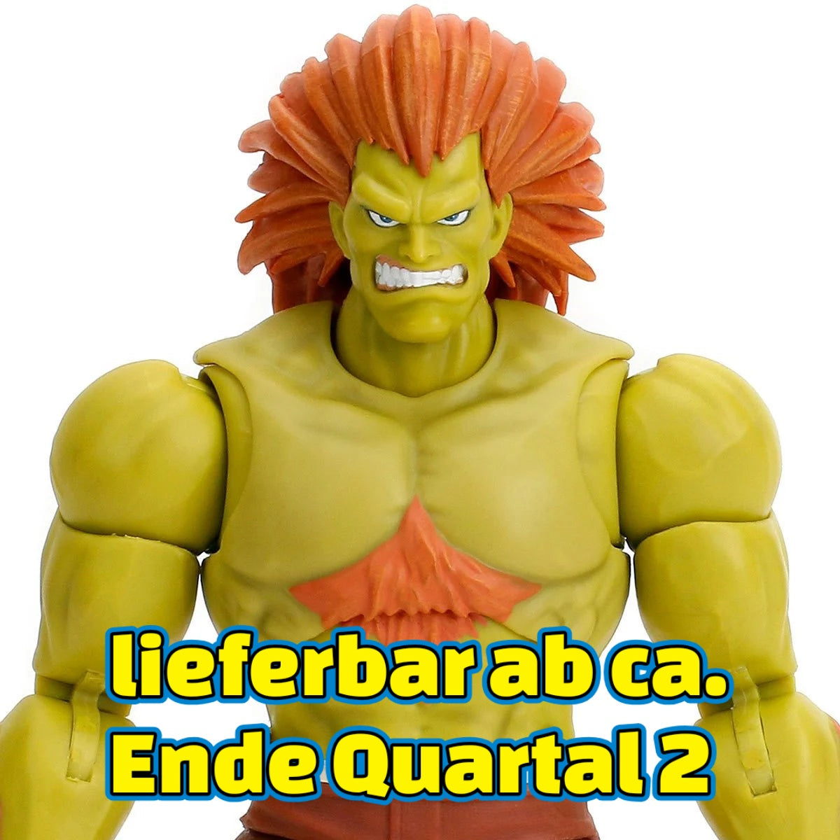 Ultra Street Fighter II Blanka 6-Inch Scale Deluxe Action Figure JD35173 US-IMPORT