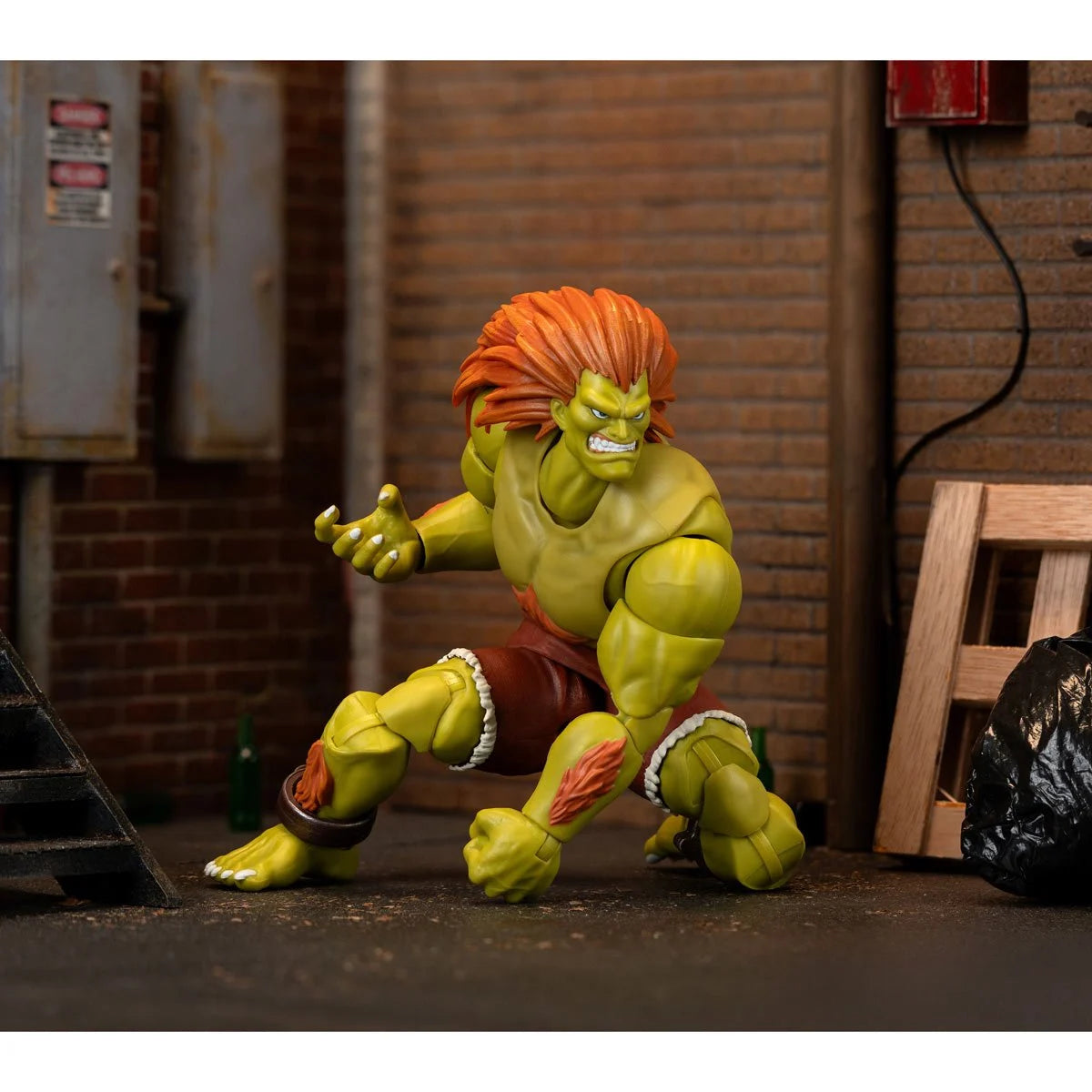 Ultra Street Fighter II Blanka 6-Inch Scale Deluxe Action Figure JD35173 US-IMPORT