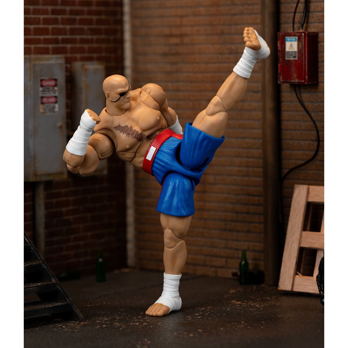 Ultra Street Fighter II Sagat 6-Inch Scale Deluxe Action Figure JD35171 US-IMPORT