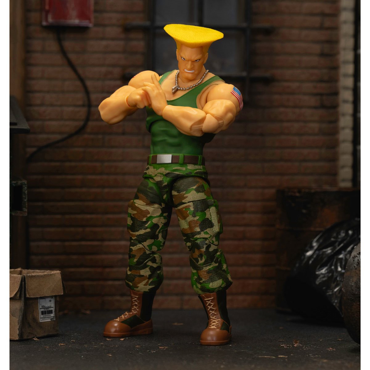 Ultra Street Fighter II Guile 6-Inch Scale Action Figure JD34689 US-IMPORT