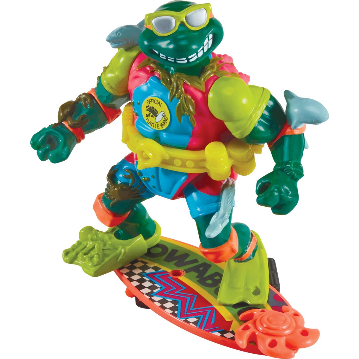 Surfing Michelangelo, Ice Hockey Leonardo, Teenage Mutant Ninja Turtles Classic Sewer Sports Action Figure 2-Pack PL80980 US-Import