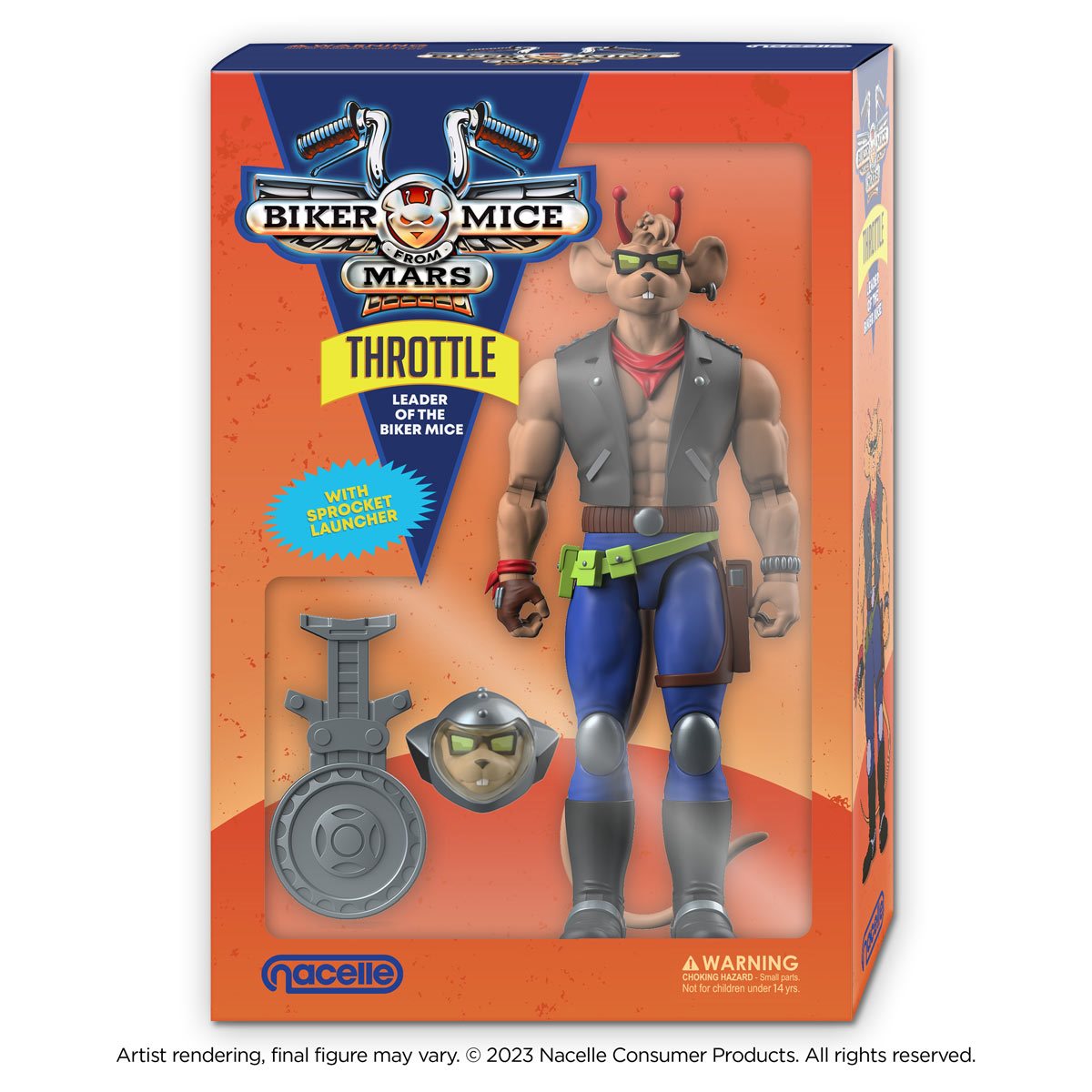 Throttle Biker Mice from Mars NC17093 US-Import