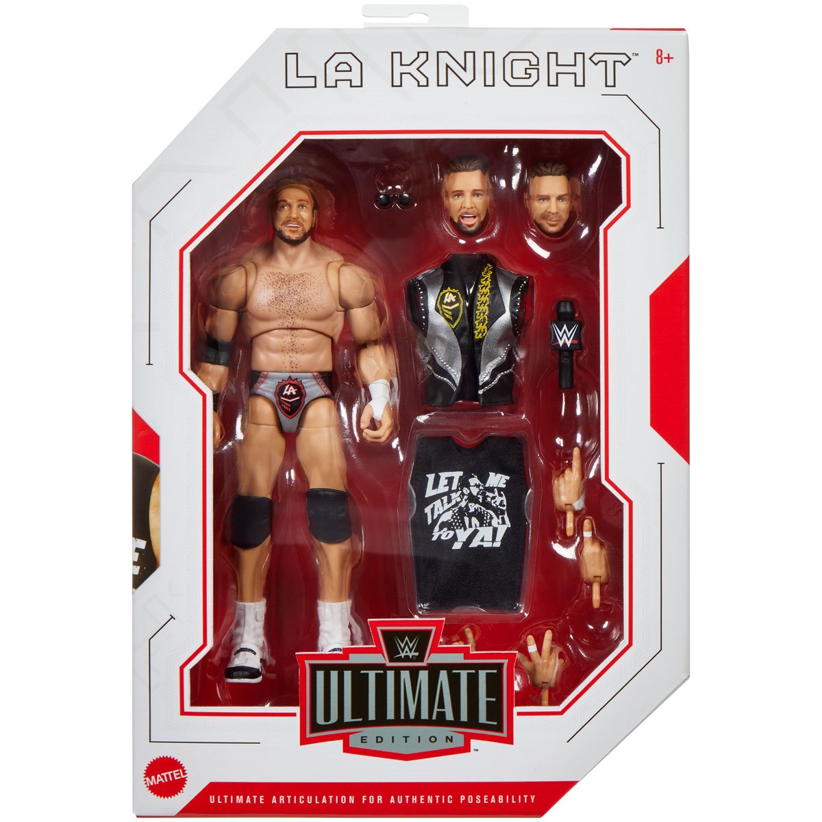 WWE LA Knight Ultimate Edition Wave 23 US-BOX JCJ65