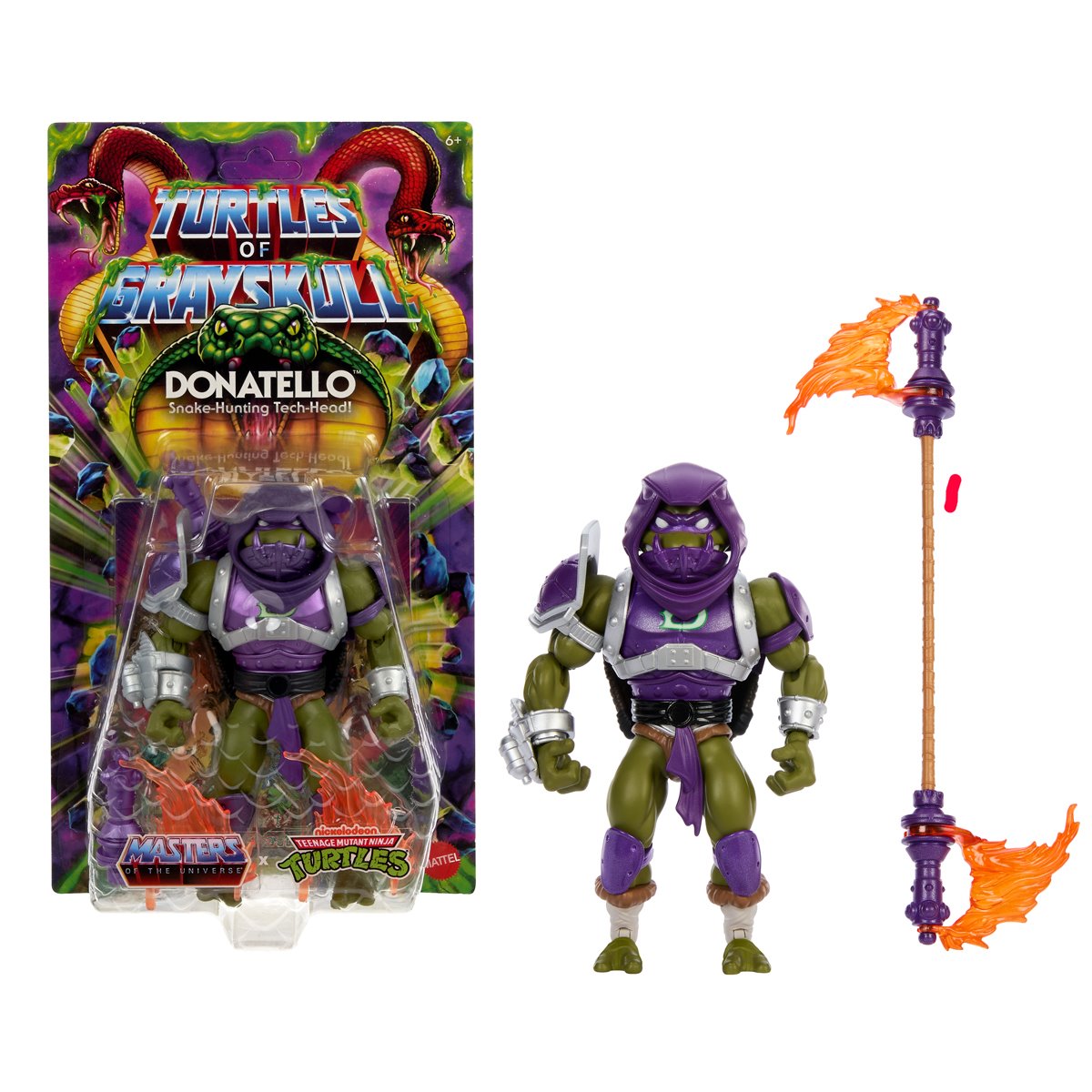 Donatello Masters of the Universe Origins Turtles of Grayskull Wave 5 US-Import JBM98