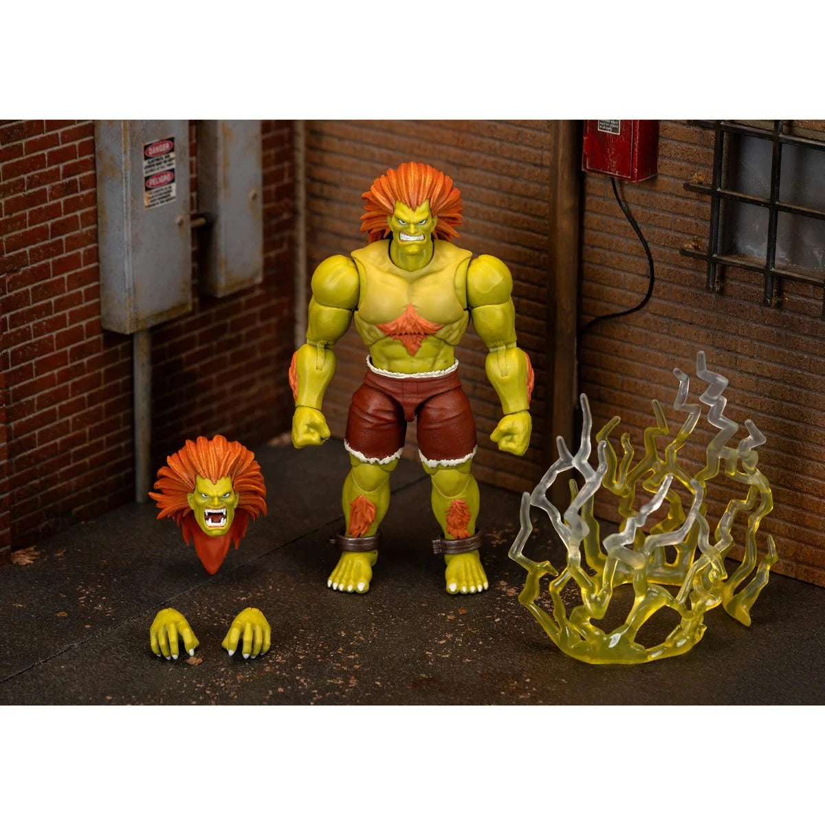 Ultra Street Fighter II Blanka 6-Inch Scale Deluxe Action Figure JD35173 US-IMPORT