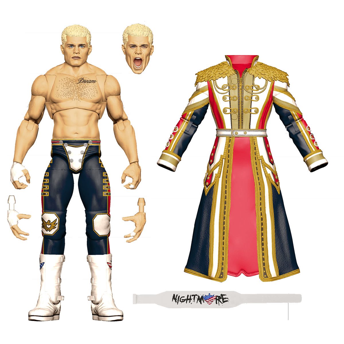 WWE Cody Rhodes Ultimate Edition Wave 21 US-BOX HVF89