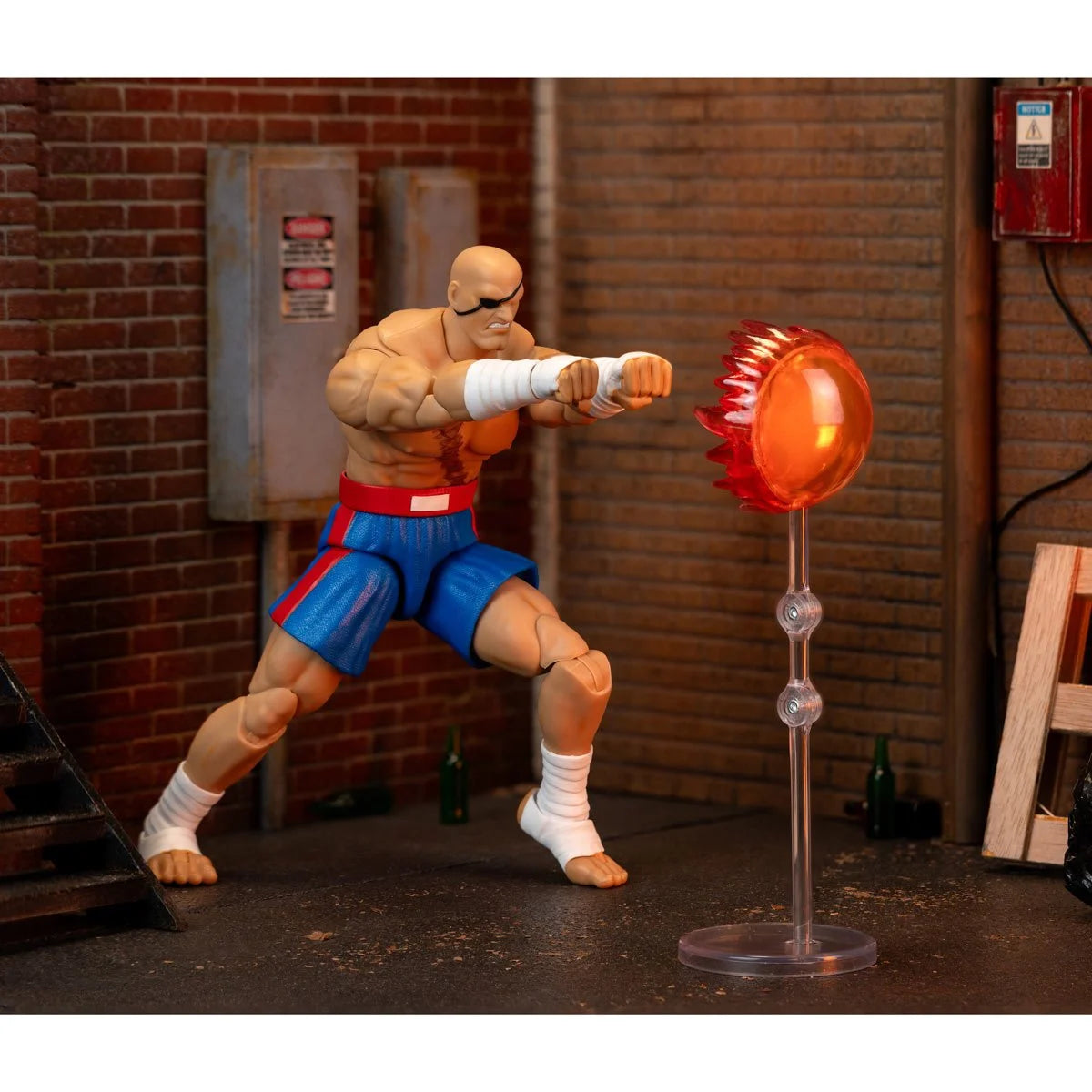 Ultra Street Fighter II Sagat 6-Inch Scale Deluxe Action Figure JD35171 US-IMPORT