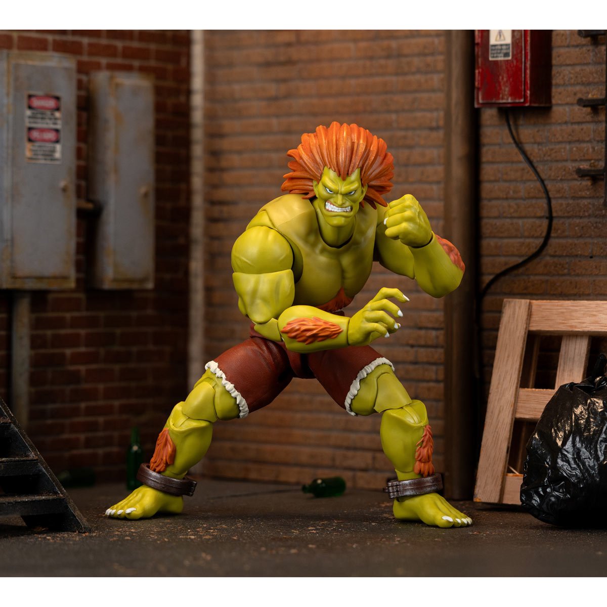 Ultra Street Fighter II Blanka 6-Inch Scale Deluxe Action Figure JD35173 US-IMPORT