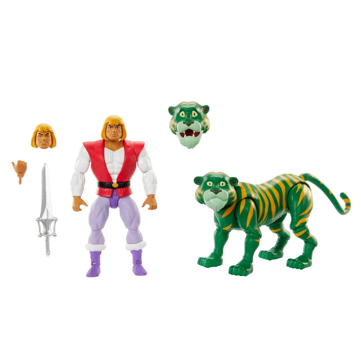 Prince Adam and Cringer 2-Pack Masters of the Universe Origins Origins Cartoon Collection HTH30 US-Import