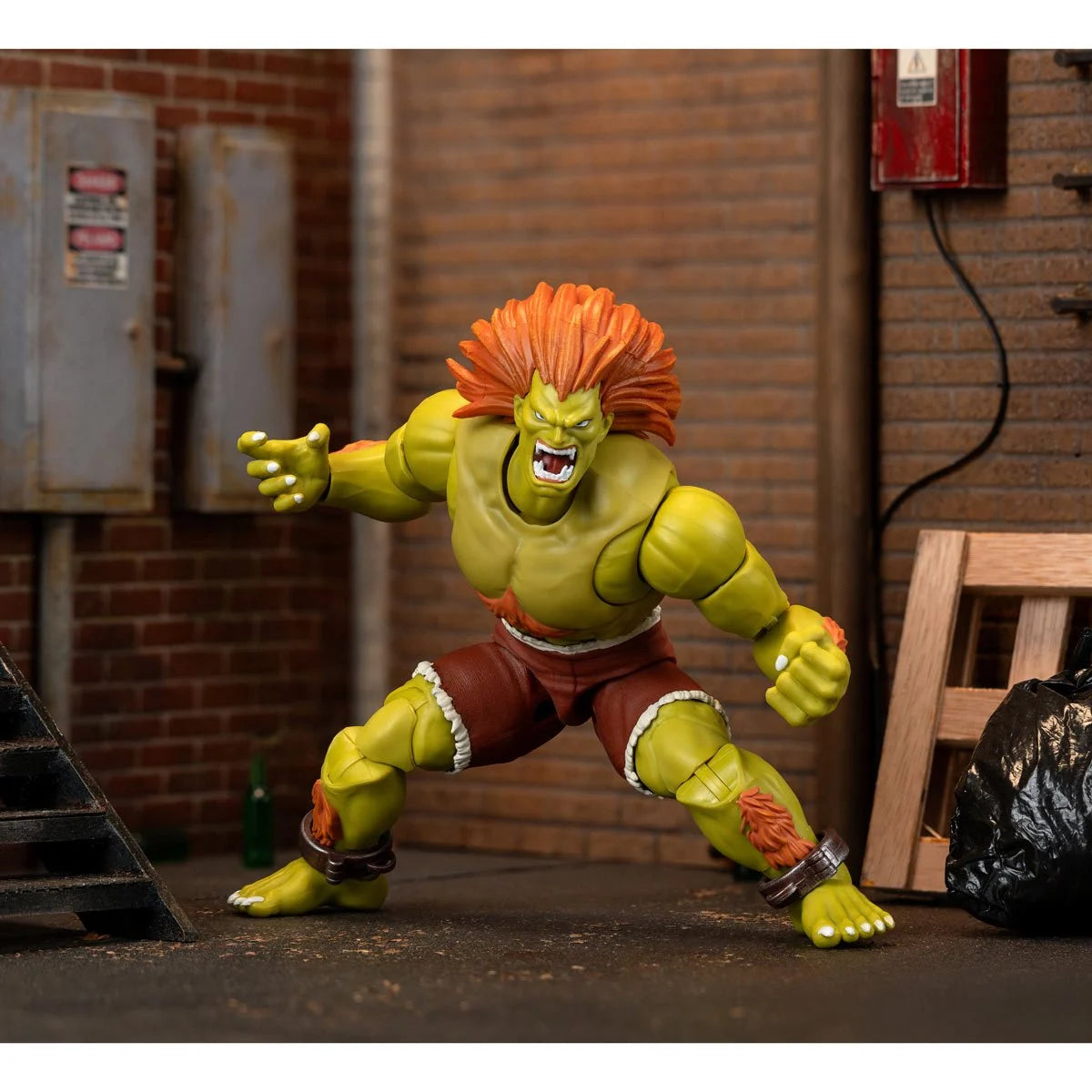 Ultra Street Fighter II Blanka 6-Inch Scale Deluxe Action Figure JD35173 US-IMPORT