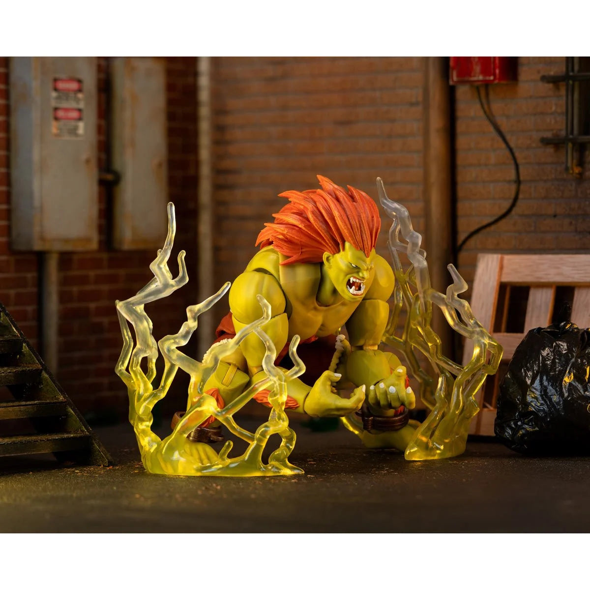 Ultra Street Fighter II Blanka 6-Inch Scale Deluxe Action Figure JD35173 US-IMPORT