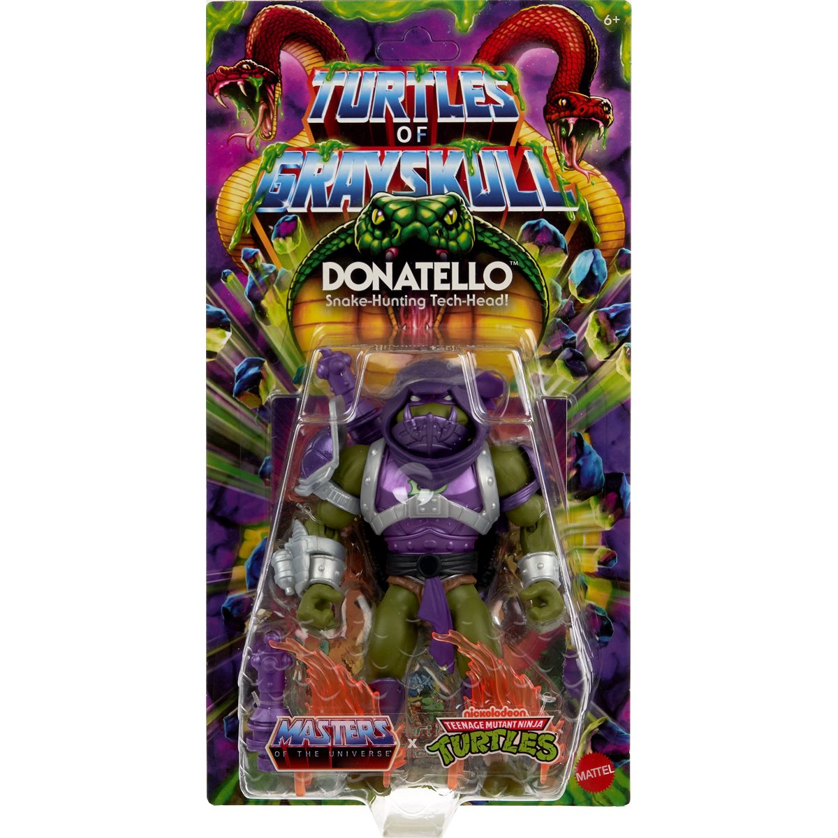 Donatello Masters of the Universe Origins Turtles of Grayskull Wave 5 US-Import JBM98