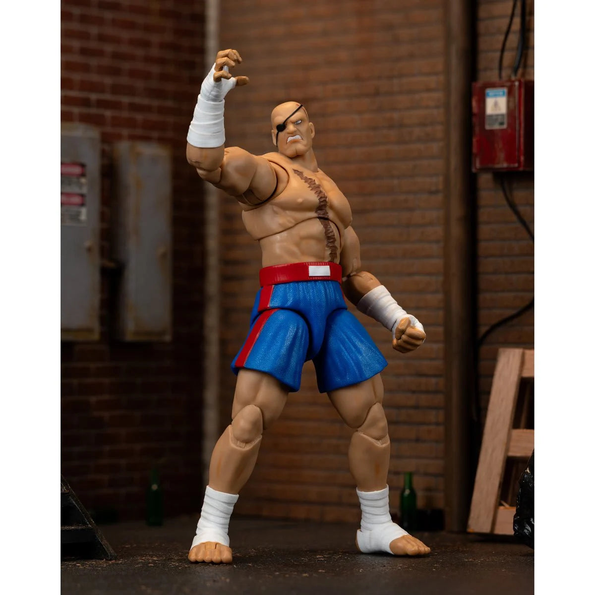 Ultra Street Fighter II Sagat 6-Inch Scale Deluxe Action Figure JD35171 US-IMPORT