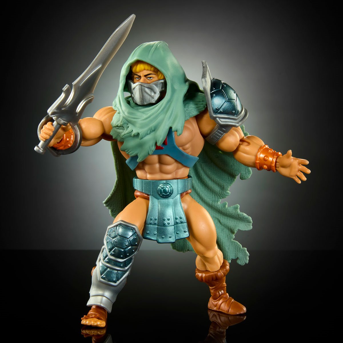 MOTU Origins Turtles of Grayskull Stealth Ninja He-Man HTH18US-Import