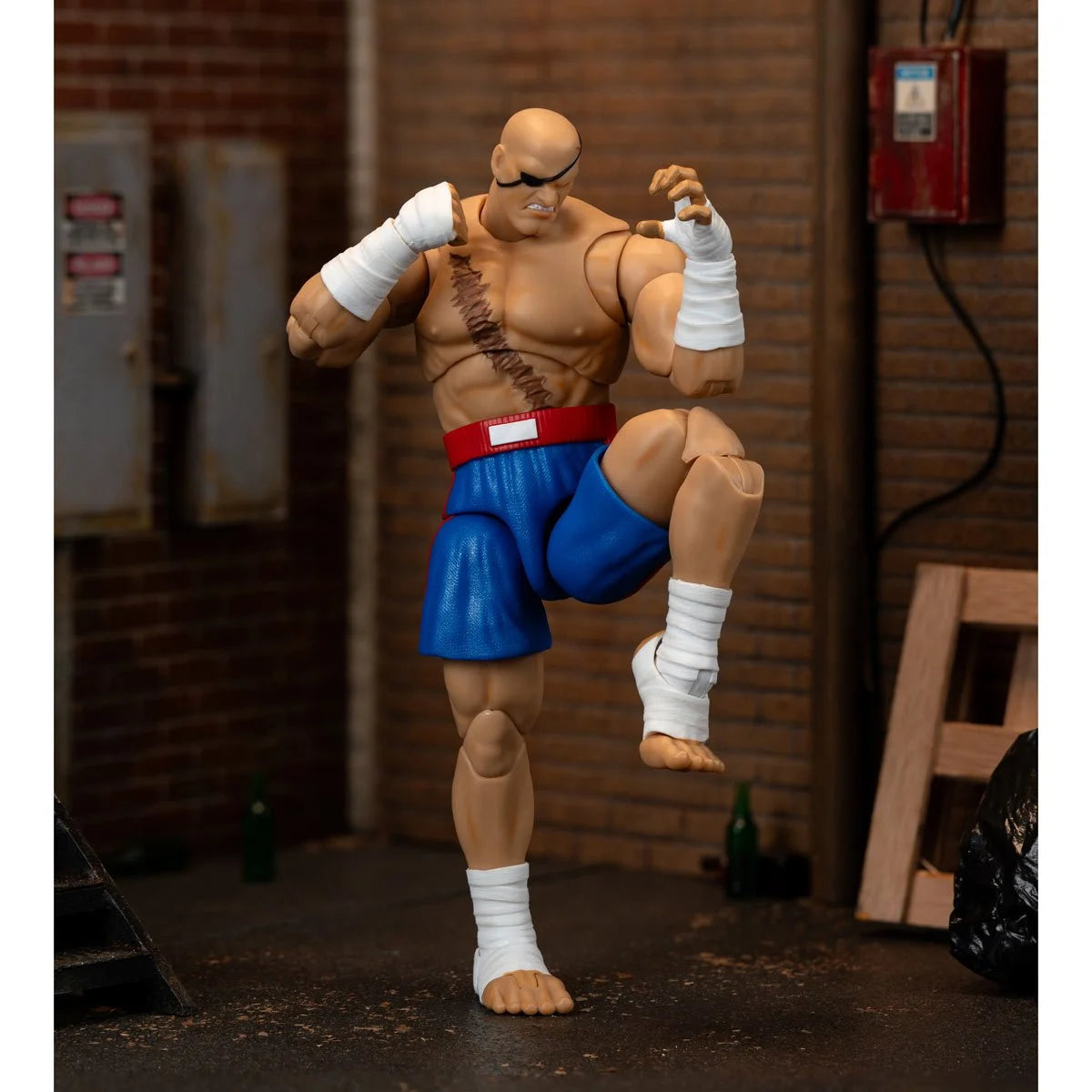 Ultra Street Fighter II Sagat 6-Inch Scale Deluxe Action Figure JD35171 US-IMPORT