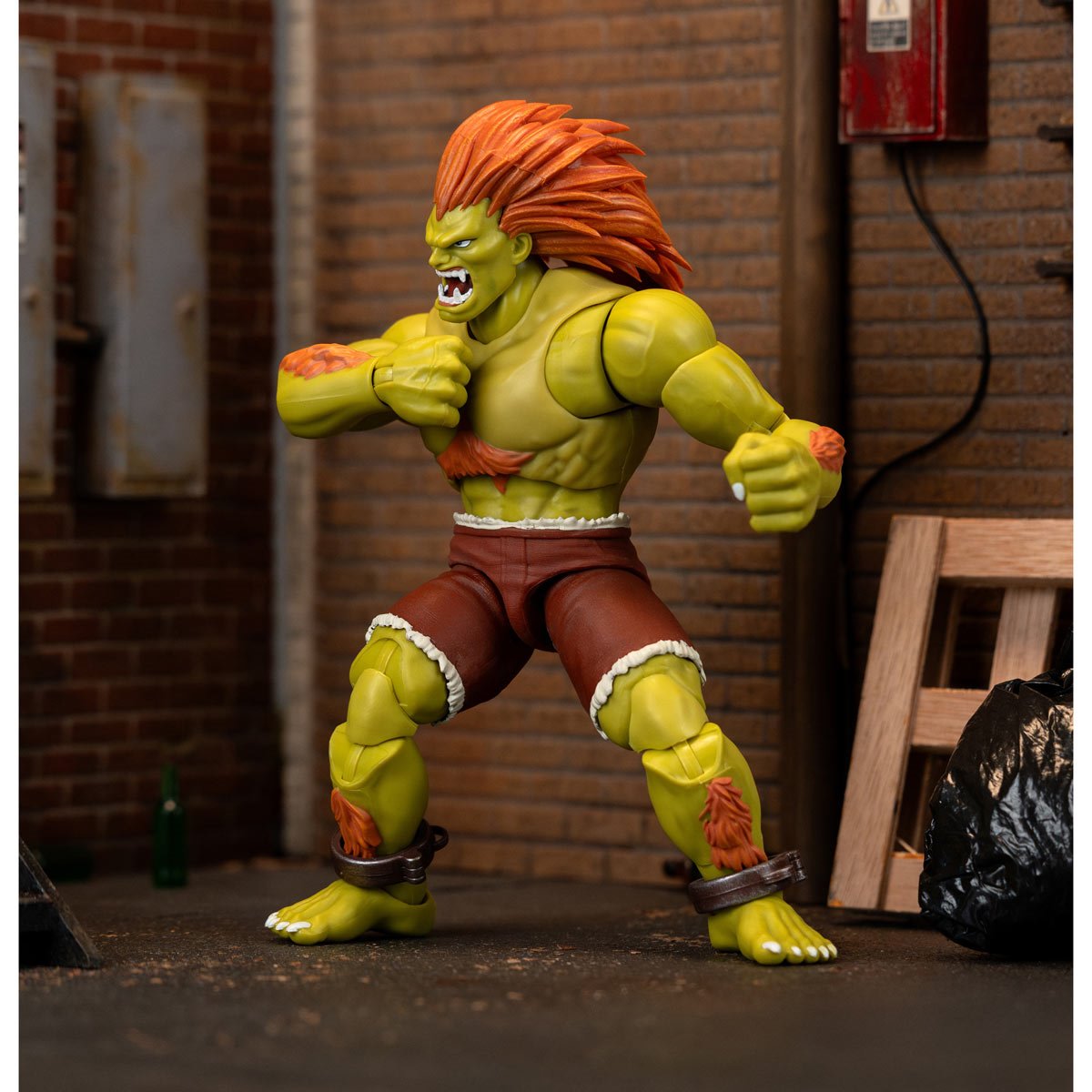 Ultra Street Fighter II Blanka 6-Inch Scale Deluxe Action Figure JD35173 US-IMPORT