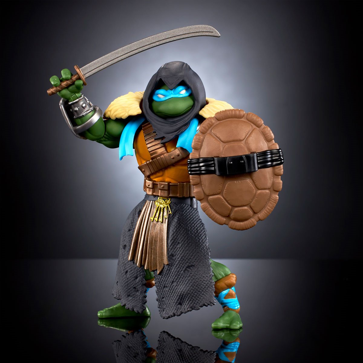 MOTU Origins Turtles of Grayskull Stealth Ninja Leonardo HTH17 US-Import