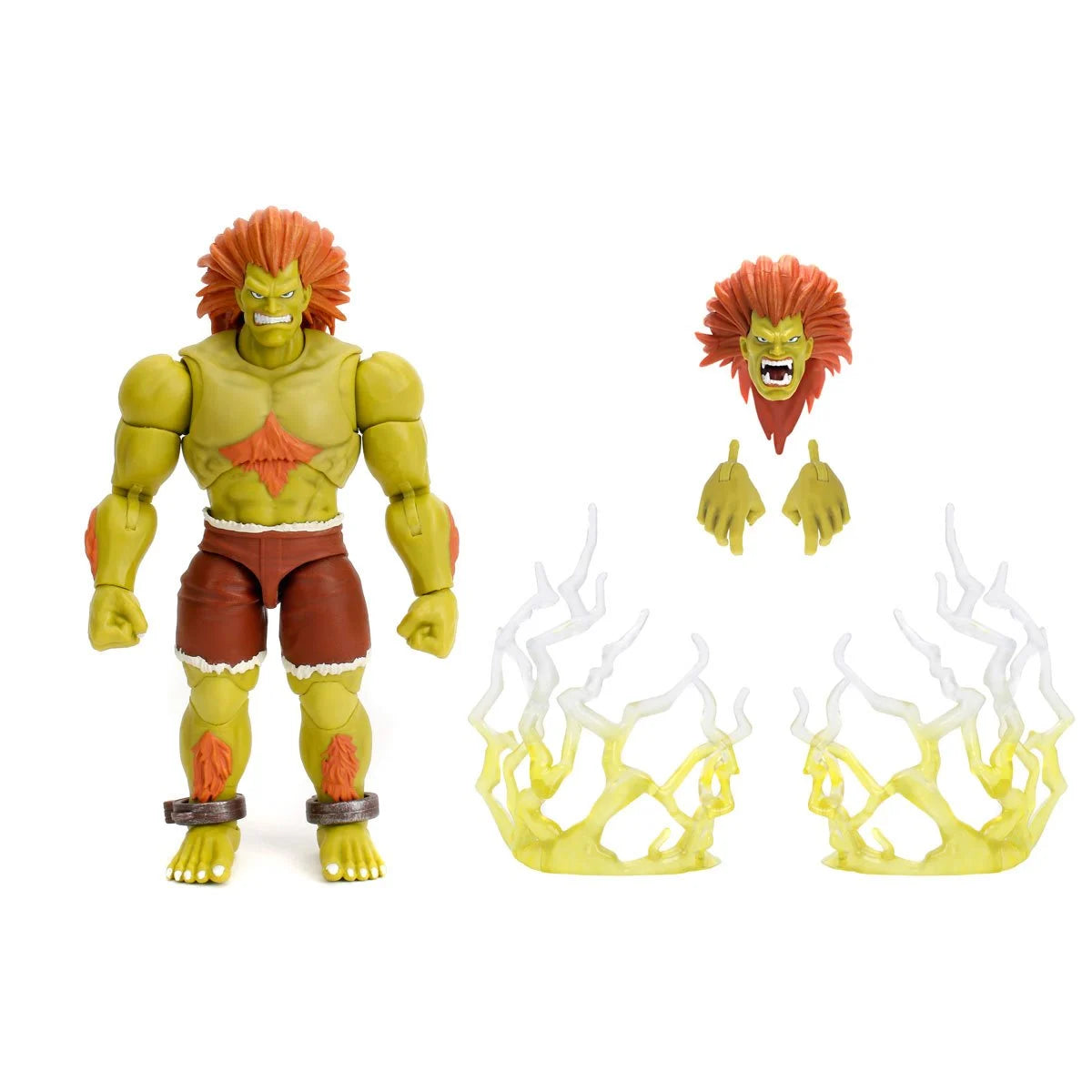 Ultra Street Fighter II Blanka 6-Inch Scale Deluxe Action Figure JD35173 US-IMPORT