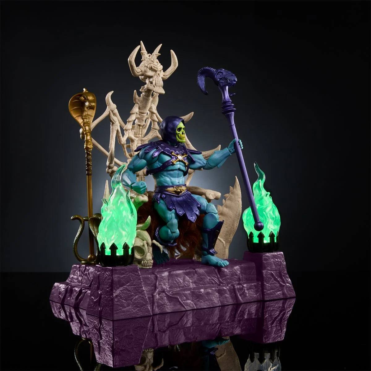 Masters of the Universe Masterverse Skeletor and Havoc Throne Action Figure Set - Fan Channel Exclusive HXX63 US-Import