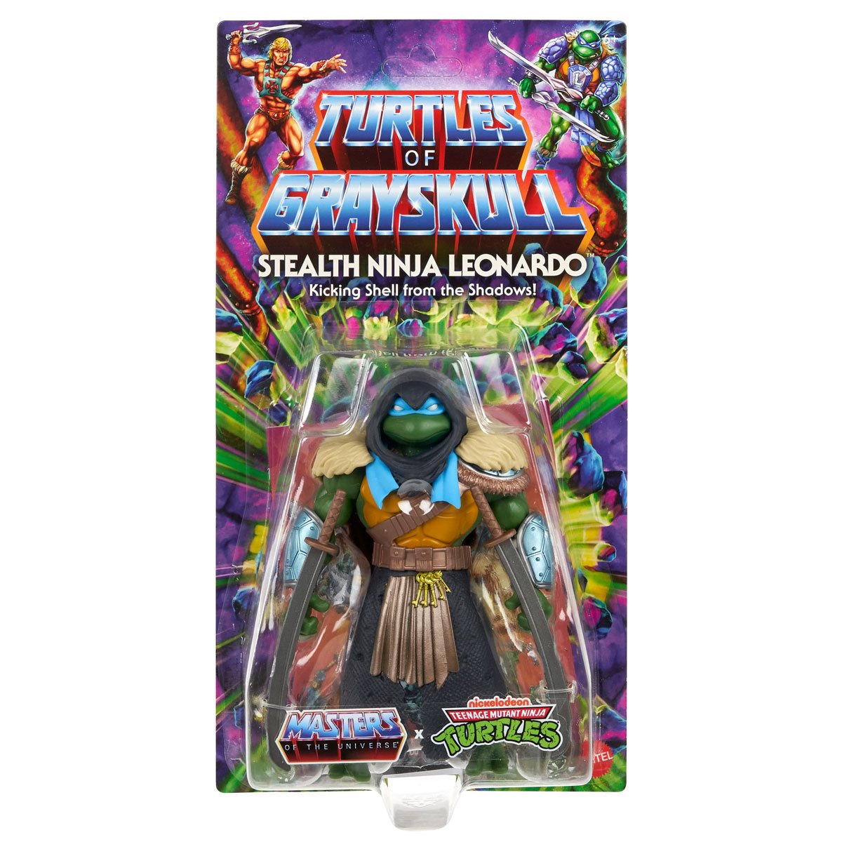 MOTU Origins Turtles of Grayskull Stealth Ninja Leonardo HTH17 US-Import