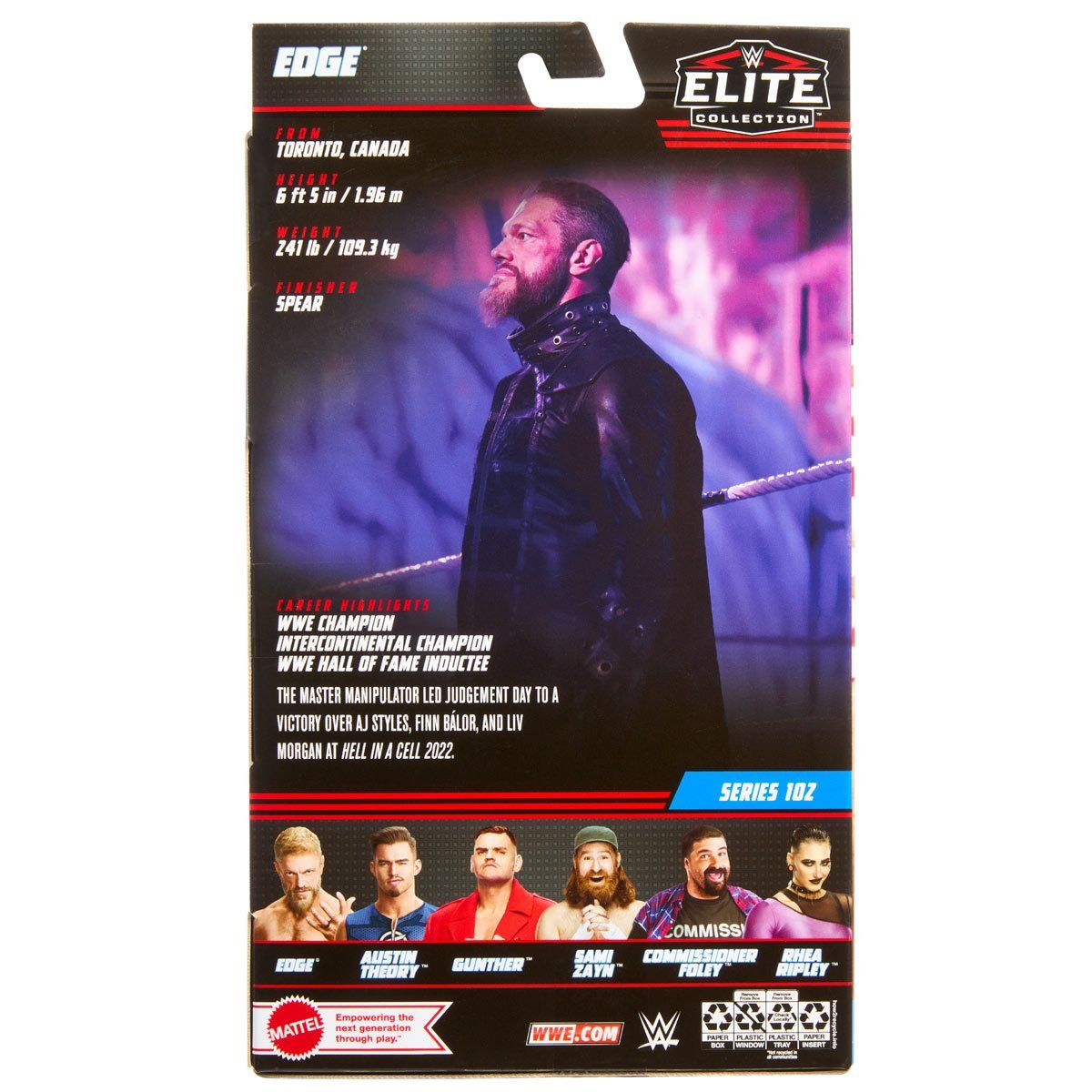 WWE Edge ELITE COLLECTION Wave 102 US-BOX HKN91