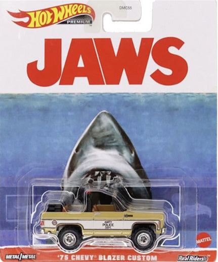 JAWS 75 Chevy Blazer Custom Hot Wheels REAL RIDERS Retro Entertainment Collection 2023 - HKC24 DMC55 US-IMPORT