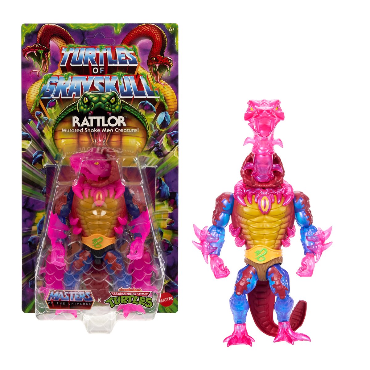 Rattlor Masters of the Universe Origins Turtles of Grayskull Wave 5 US-Import HTH13