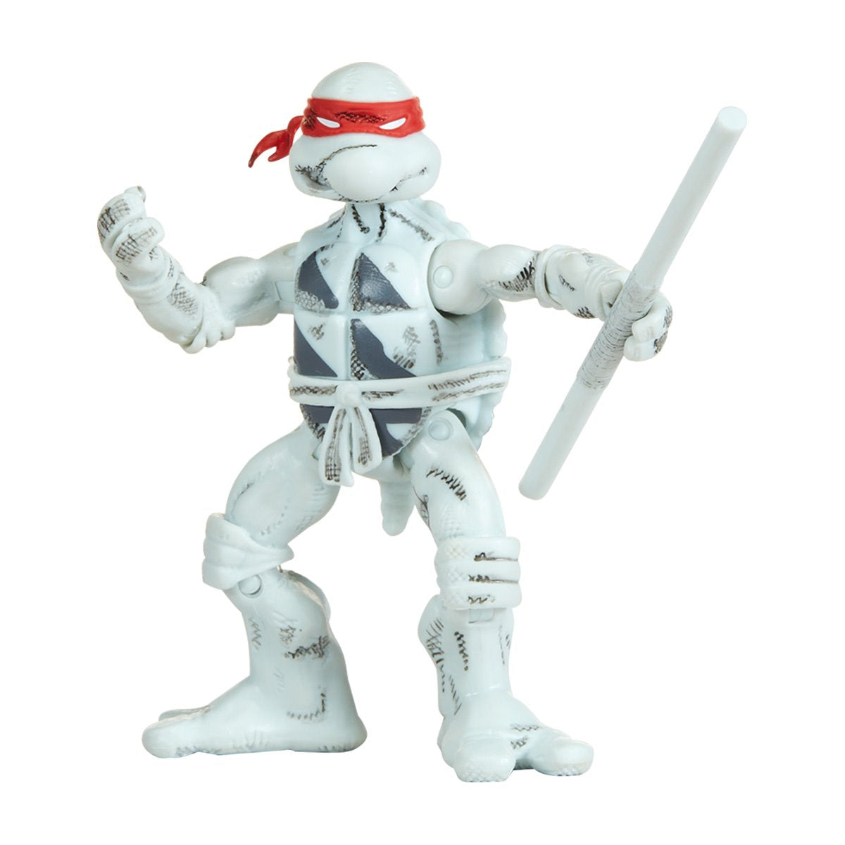 Teenage Mutant Ninja Turtles Classic Comic Book Series Black and White Turtles Action Figure 4-Pack PL80985 US-Import