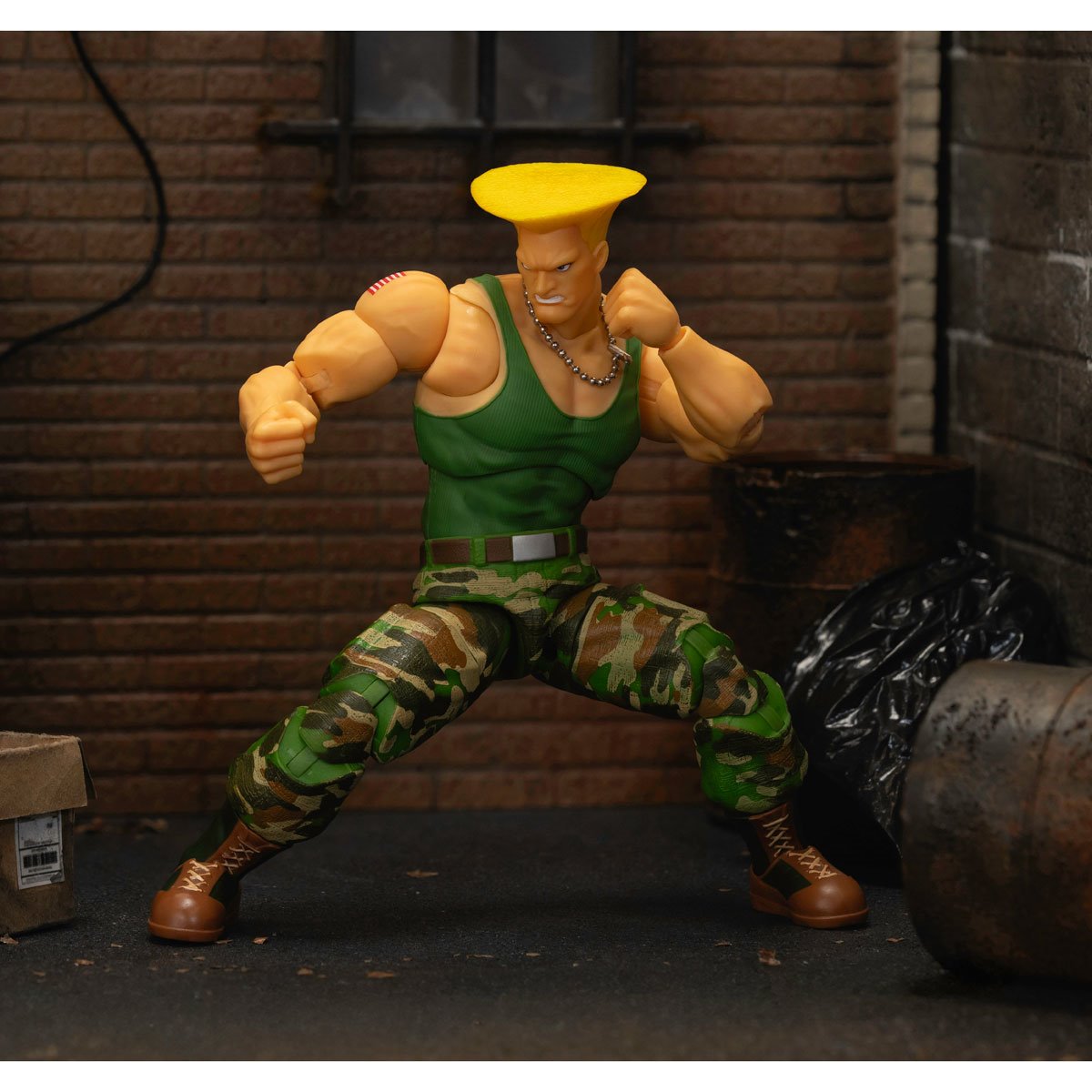 Ultra Street Fighter II Guile 6-Inch Scale Action Figure JD34689 US-IMPORT