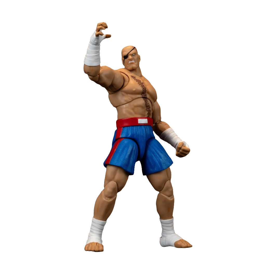 Ultra Street Fighter II Sagat 6-Inch Scale Deluxe Action Figure JD35171 US-IMPORT