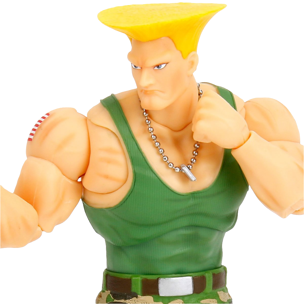 Ultra Street Fighter II Guile 6-Inch Scale Action Figure JD34689 US-IMPORT