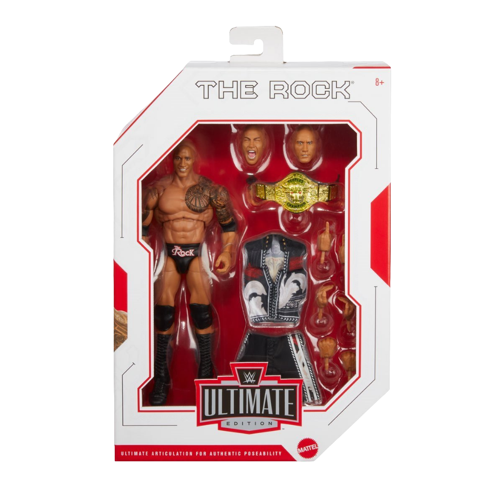 WWE The Rock Ultimate Edition Wave 25 US-BOX JCJ69