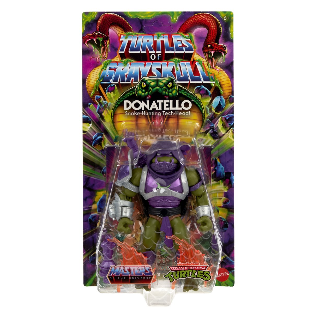 Donatello Masters of the Universe Origins Turtles of Grayskull Wave 5 US-Import JBM98