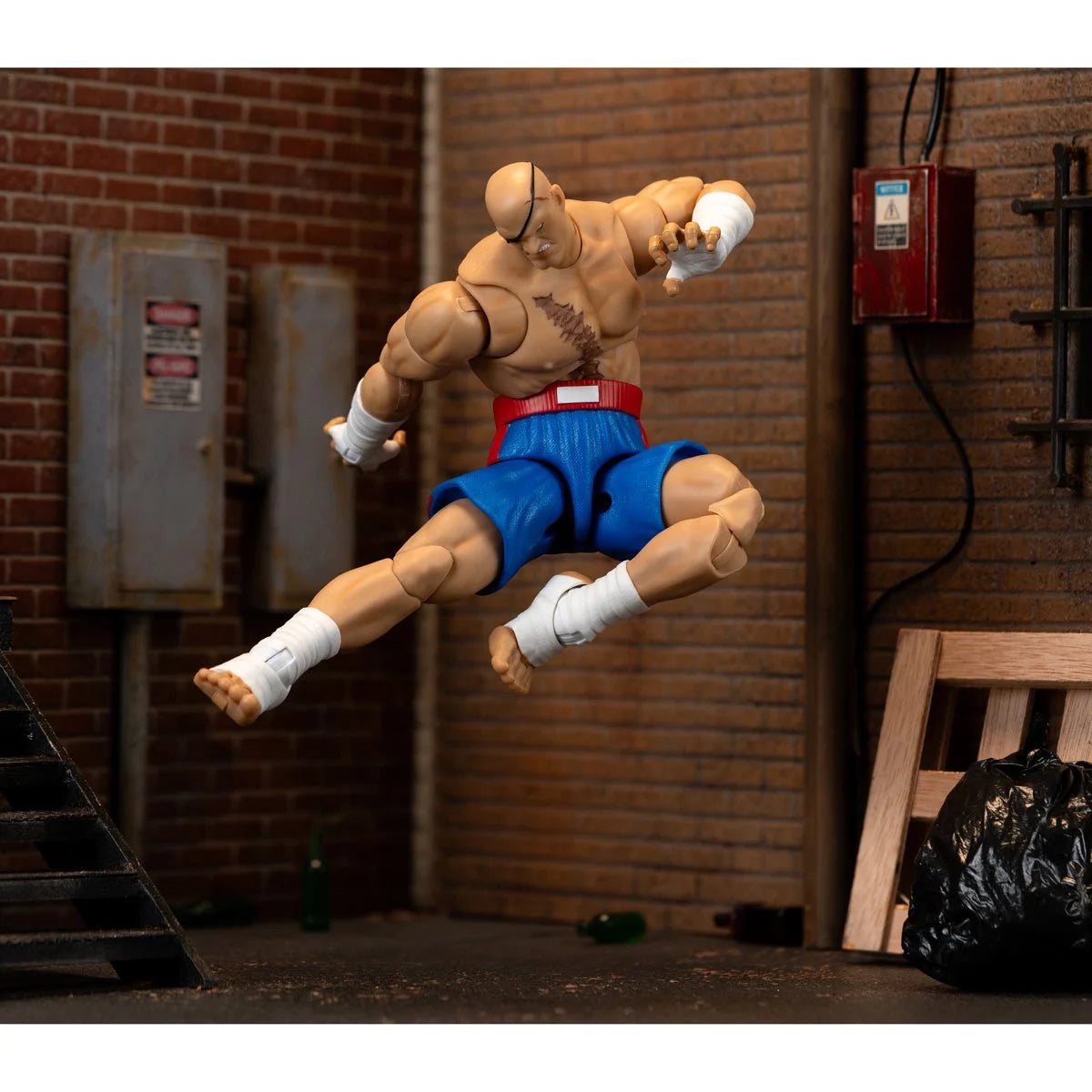 Ultra Street Fighter II Sagat 6-Inch Scale Deluxe Action Figure JD35171 US-IMPORT