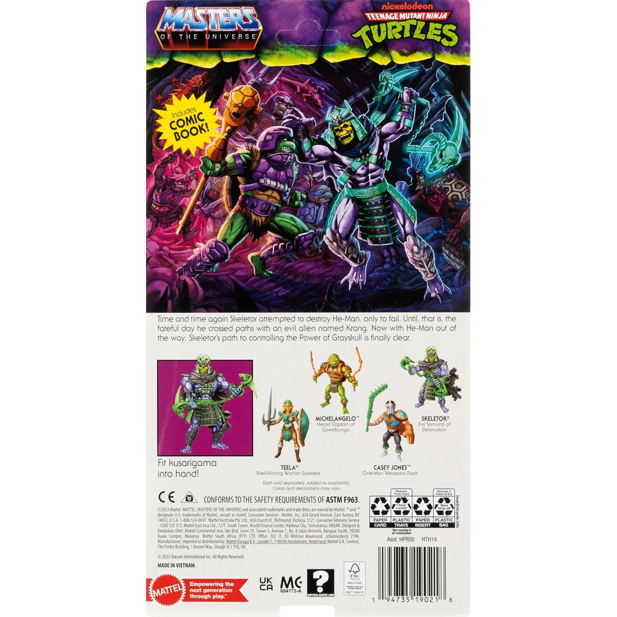 MOTU Origins Turtles of Grayskull Skeletor HTH14 US-Import