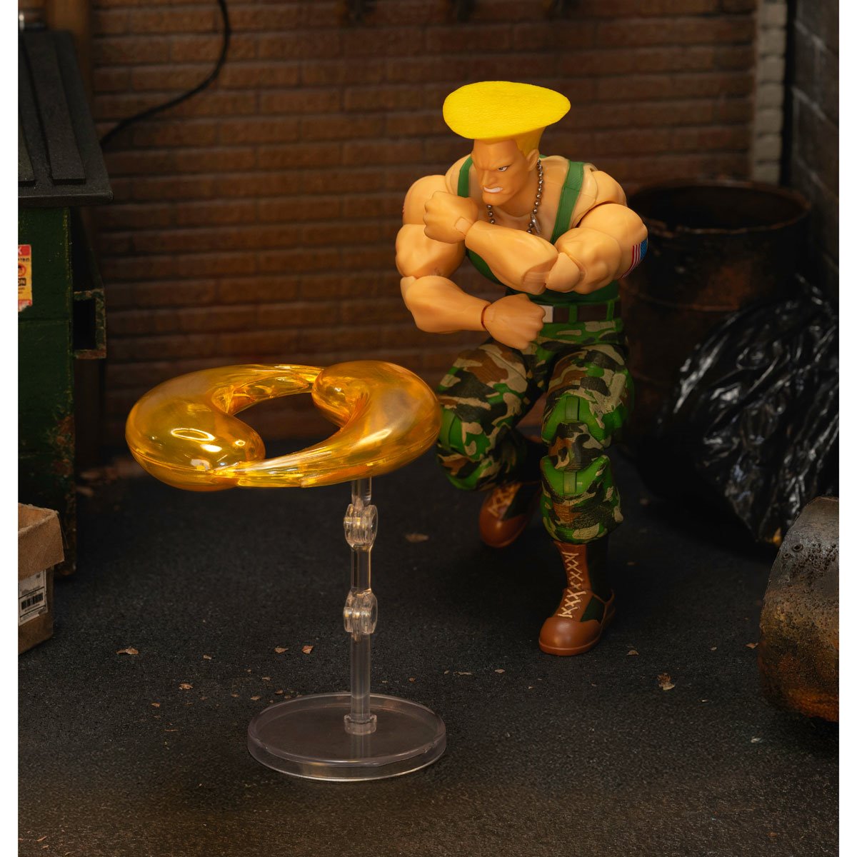 Ultra Street Fighter II Guile 6-Inch Scale Action Figure JD34689 US-IMPORT