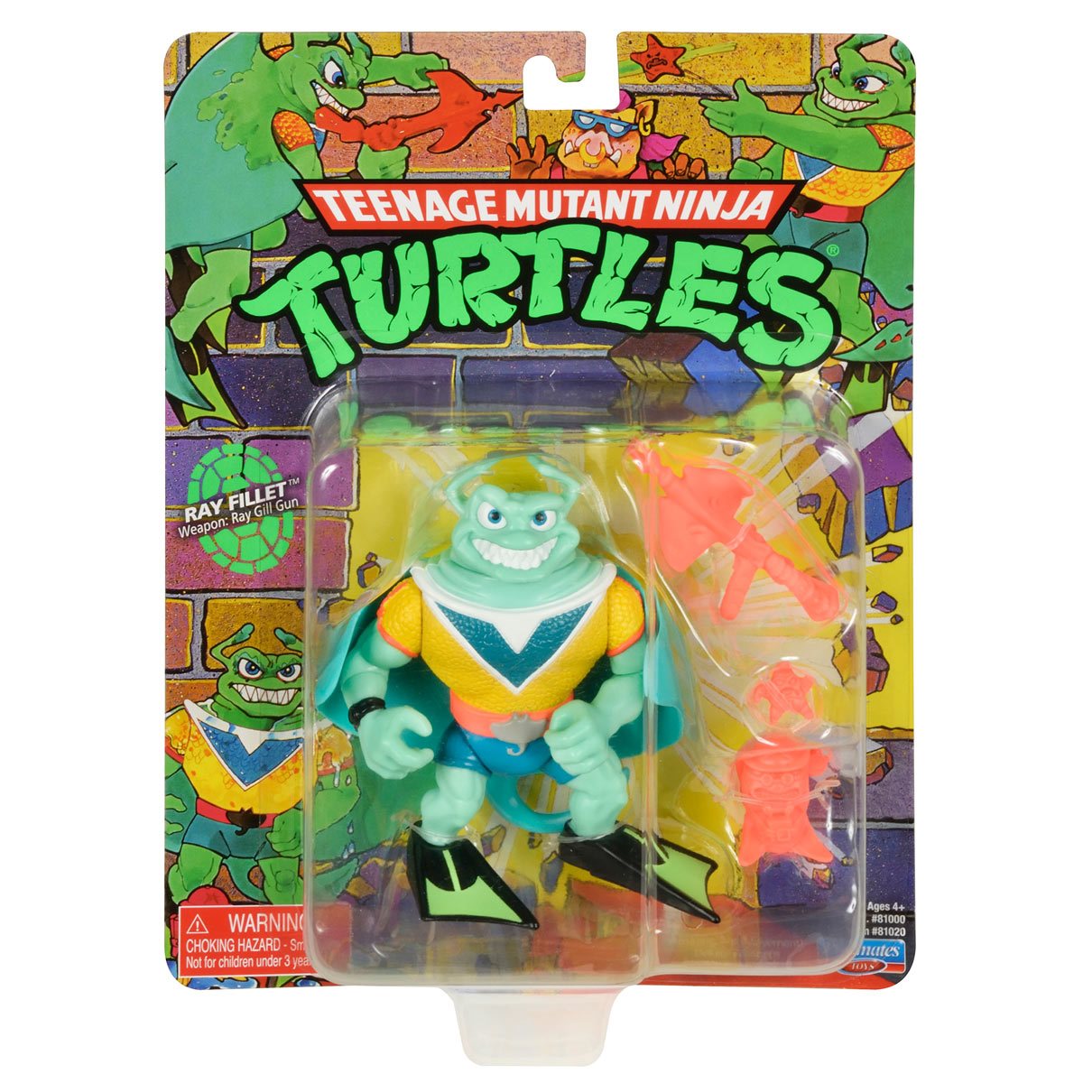 Ray Fillet Teenage Mutant Ninja Turtles Classic US-Blister 81020