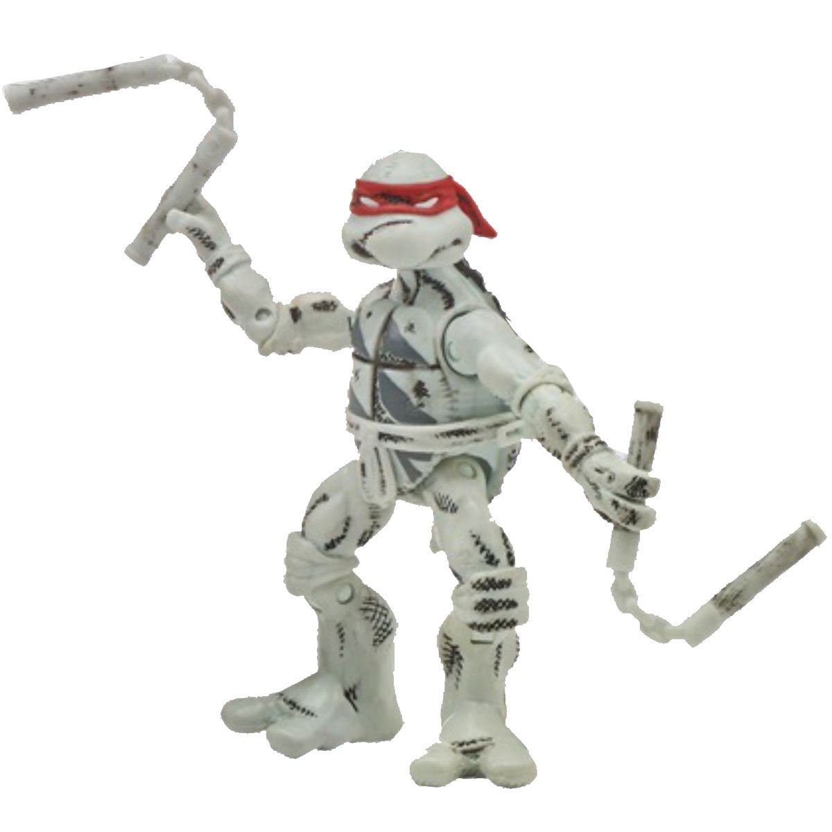 Teenage Mutant Ninja Turtles Classic Comic Book Series Black and White Turtles Action Figure 4-Pack PL80985 US-Import