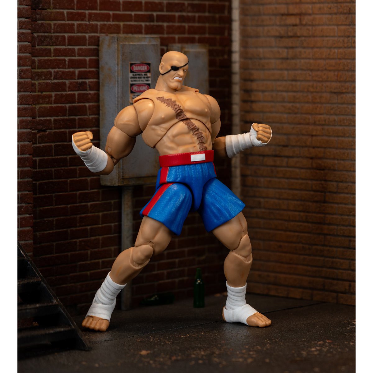 Ultra Street Fighter II Sagat 6-Inch Scale Deluxe Action Figure JD35171 US-IMPORT