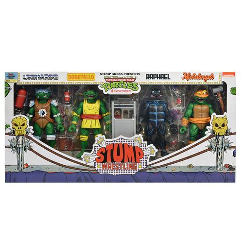 Teenage Mutant Ninja Turtles
Stump Wrestling 4-pack 4 figures