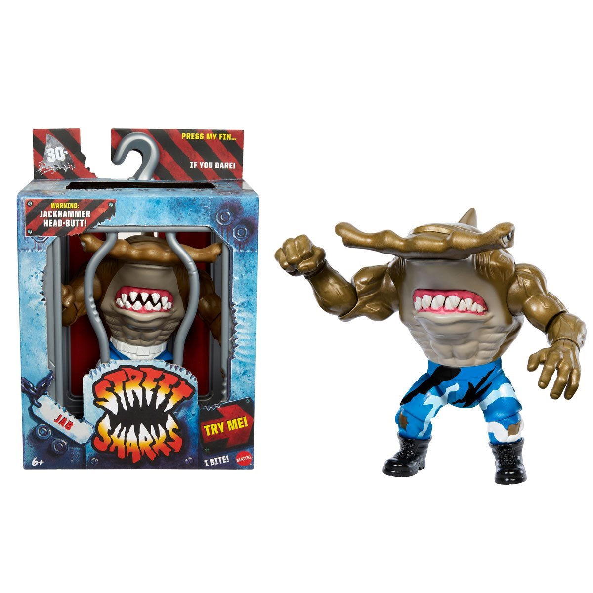 Street Sharks 30th Anniv. Action Figure Wave1, HYD56A