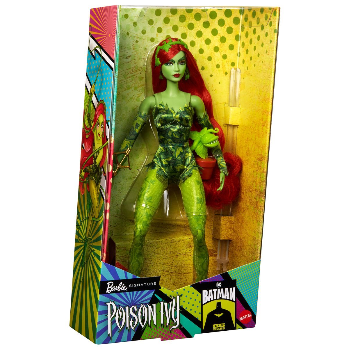 Barbie x Batman 85th Anniversary Poison Ivy Doll MTHRM51